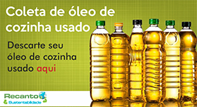 Coleta de óleo de cozinha usado. Coleta de óleo de cozinha usado.